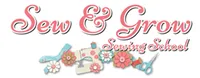 Sew and Grow (Sewing School) Logo
